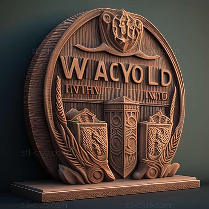 3D model Waco Texas (STL)